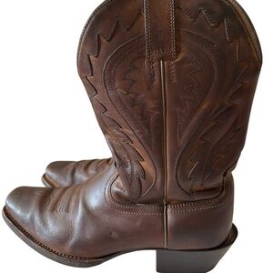 Ariat Men’s Heritage Cowboy Boots Distressed Brown Leather Western 10EE